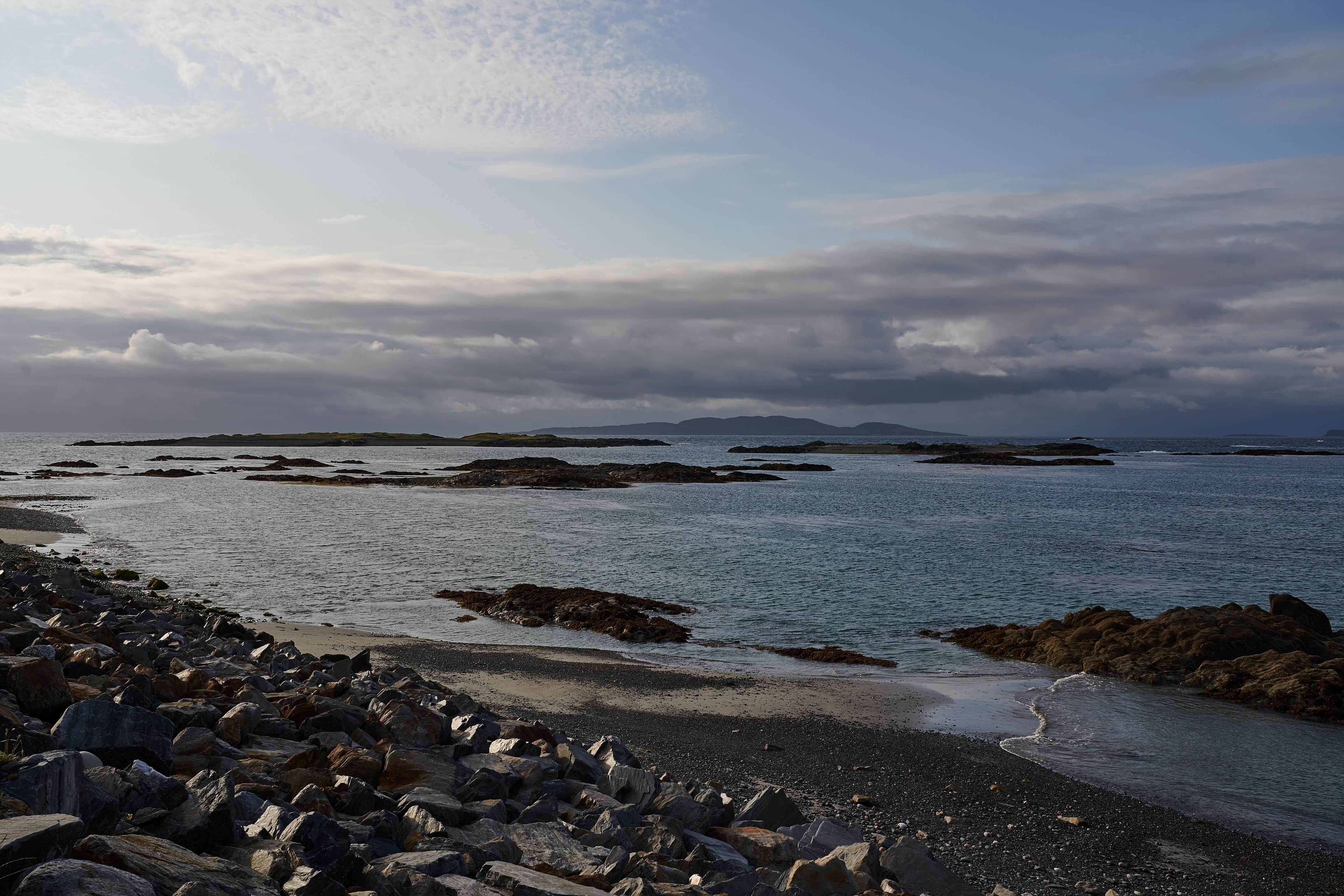 View from hotel in Connemara Co Galway